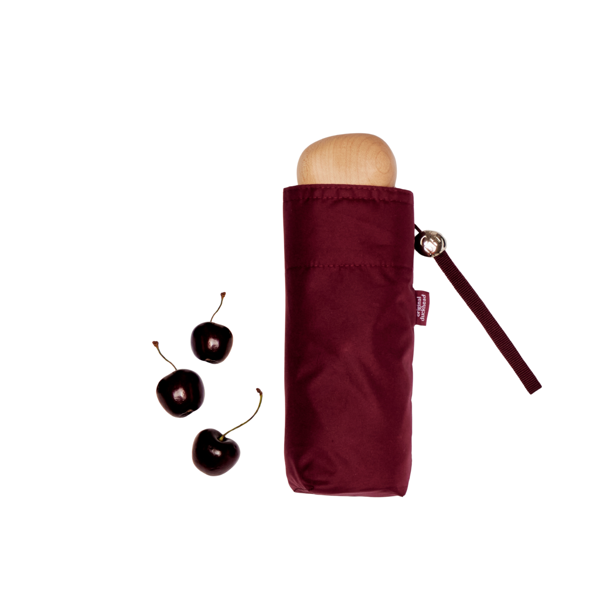 Original Duckhead Cherry Mini Pocket Umbrella
