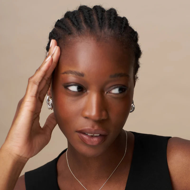 Orelia Statement Interlocking Earrings