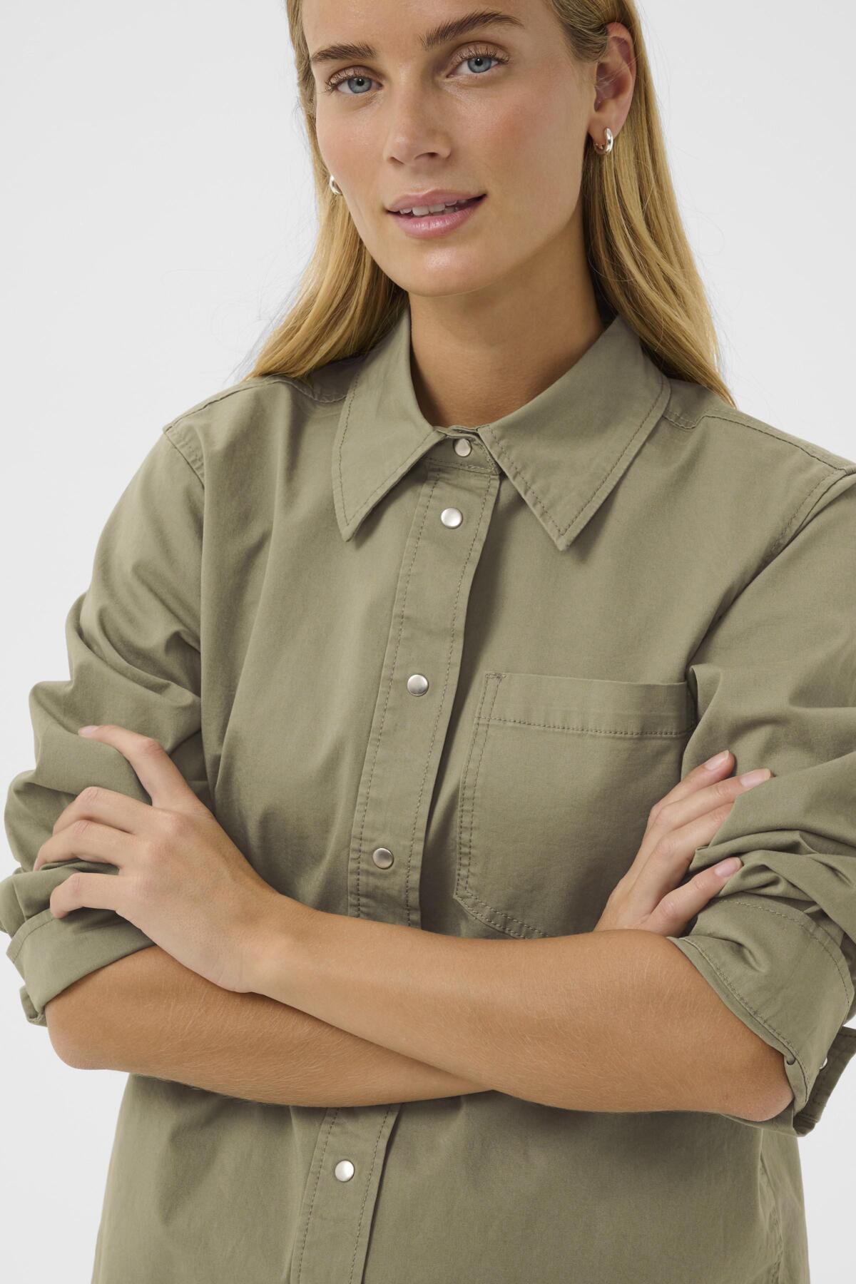 Part Two Nayla Vetiver Shirt