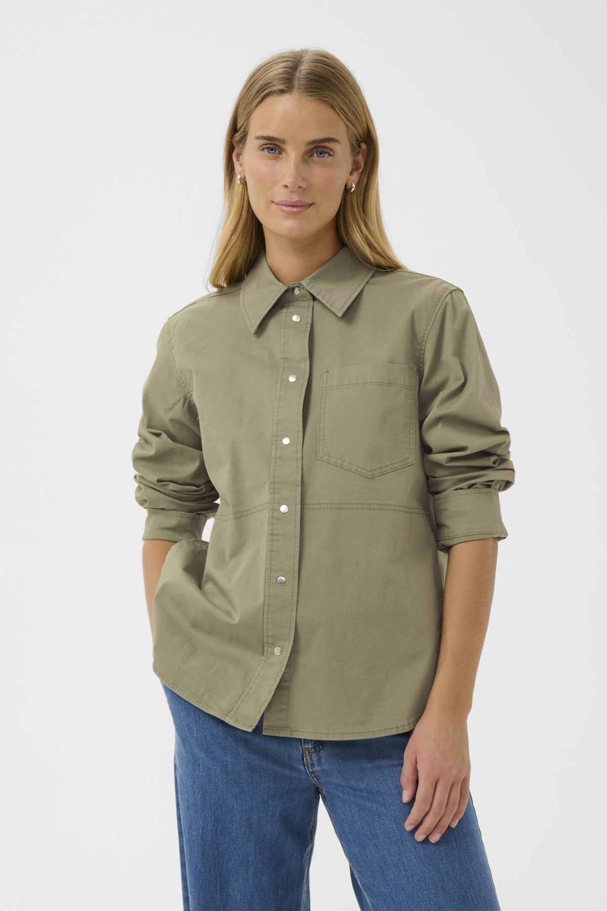 Part Two Nayla Vetiver Shirt