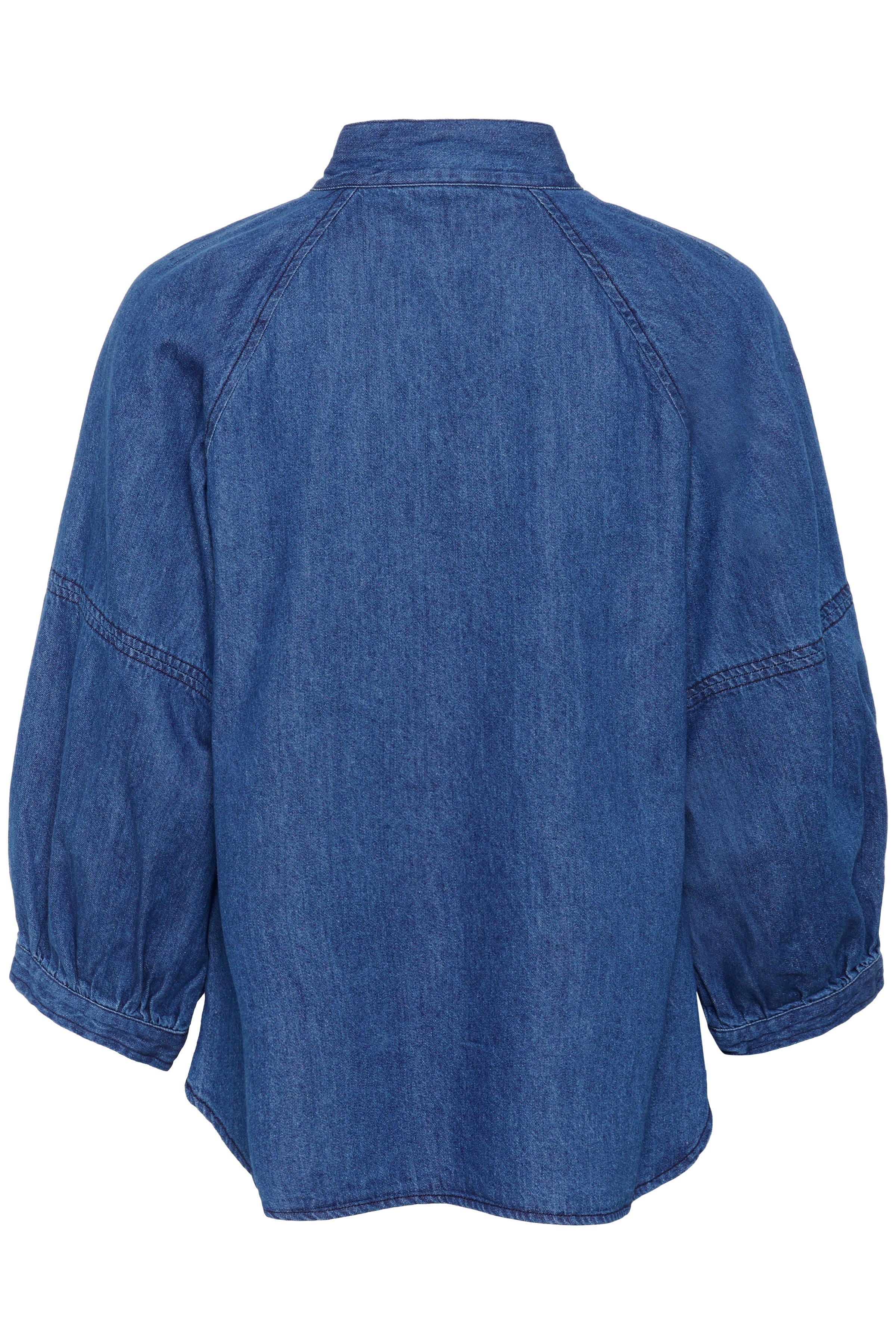 Part Two Sassi Rinse Blue Denim Top