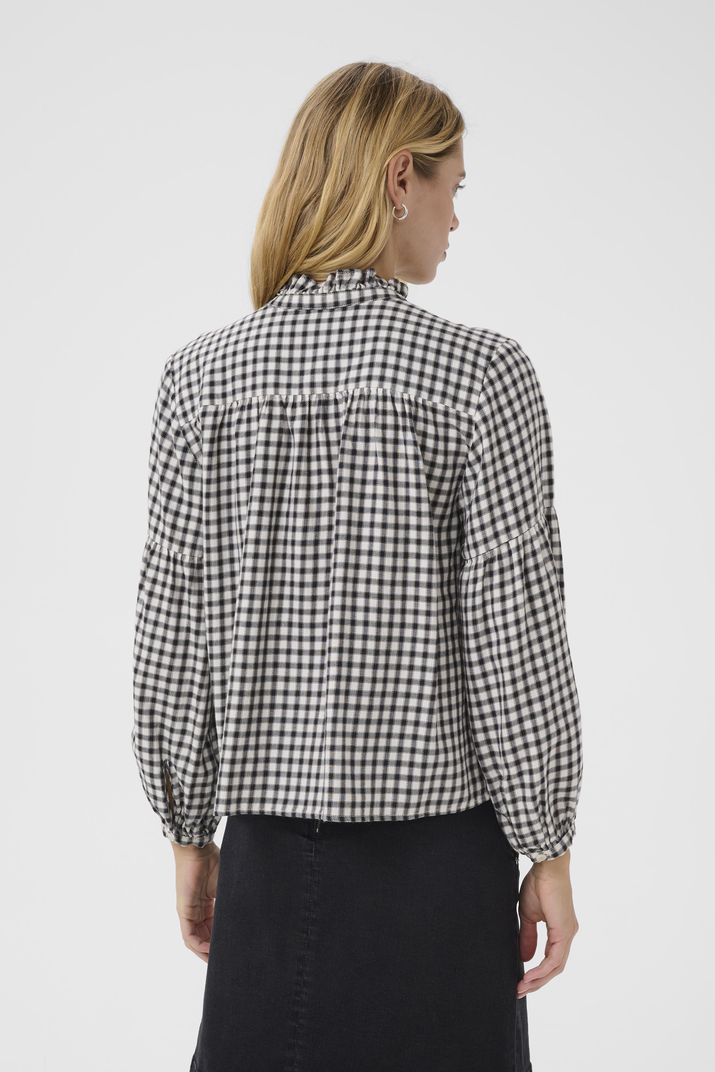 Part Two Samilla Mini Check Blouse