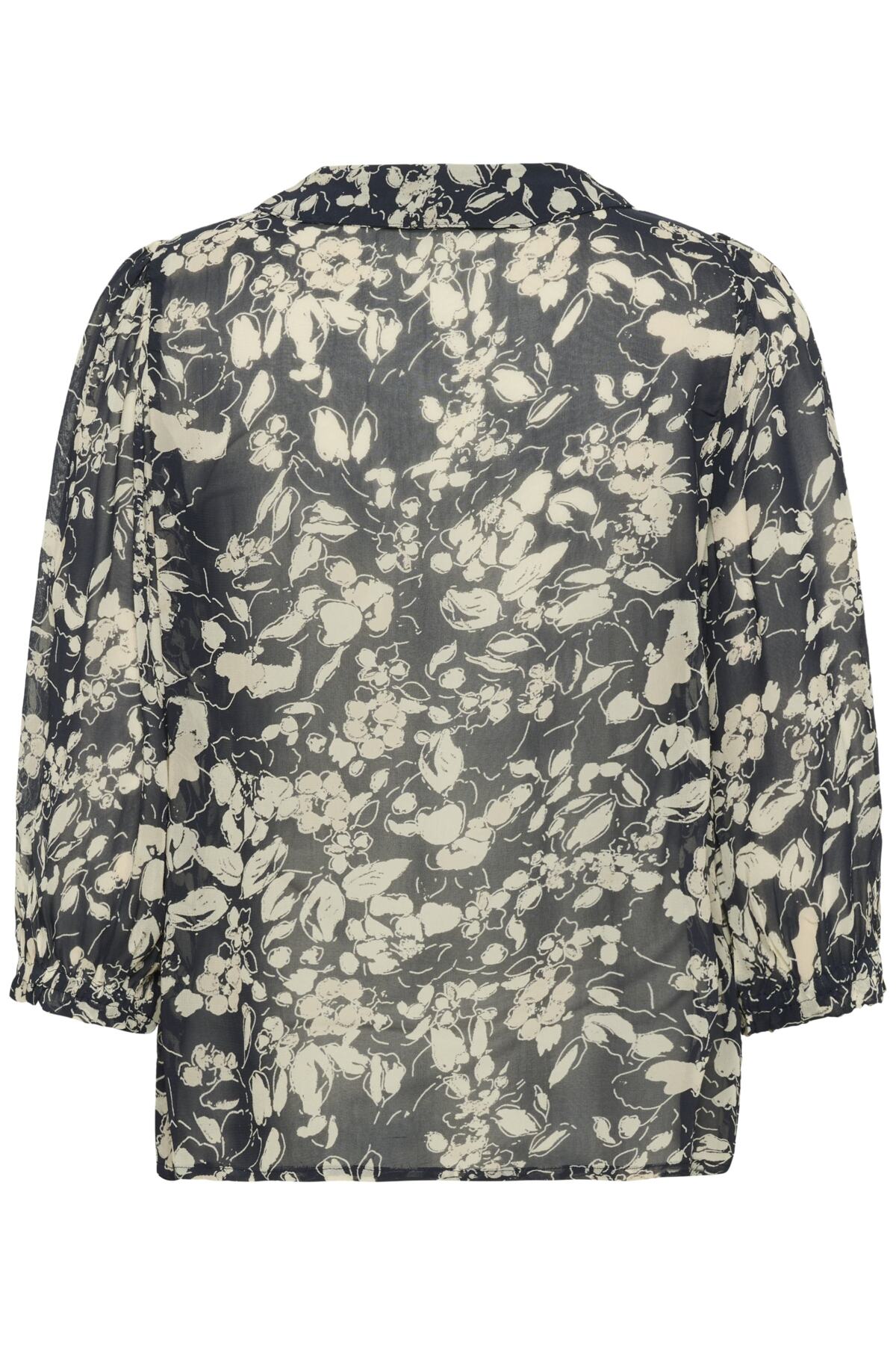 Part Two Alvia Midnight Floral Shirt