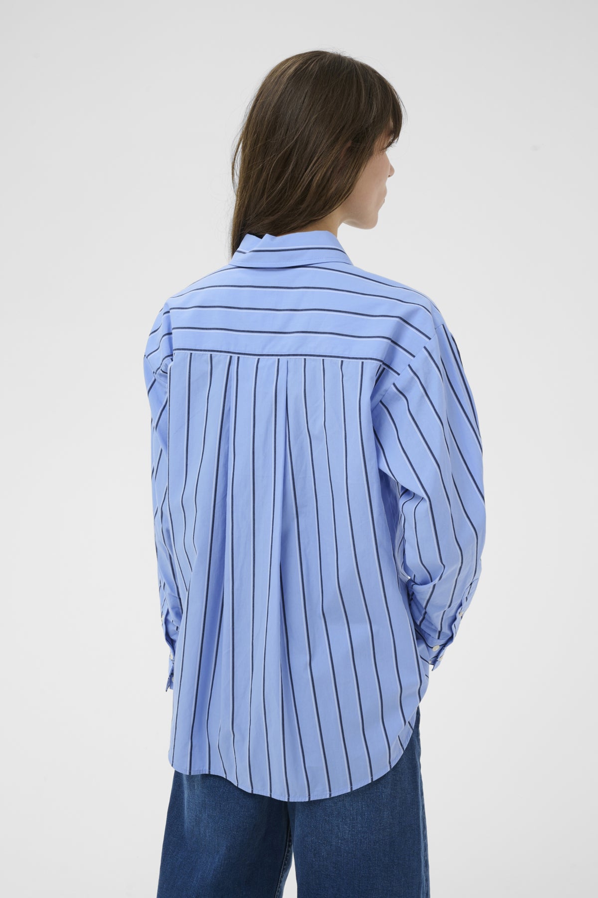 Part Two Anabella Blue Stripe Shirt