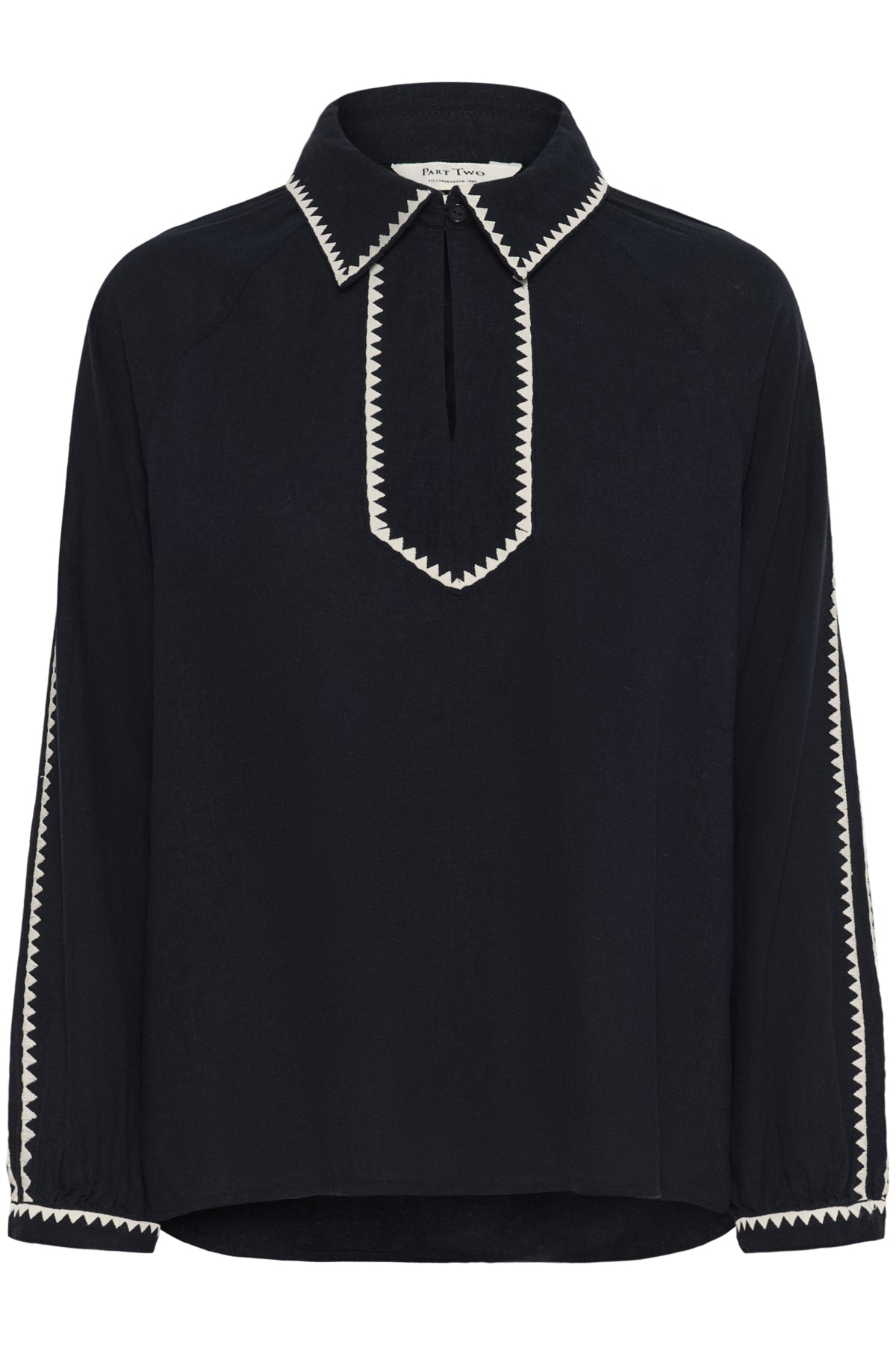 Part Two Aimy Navy Blouse
