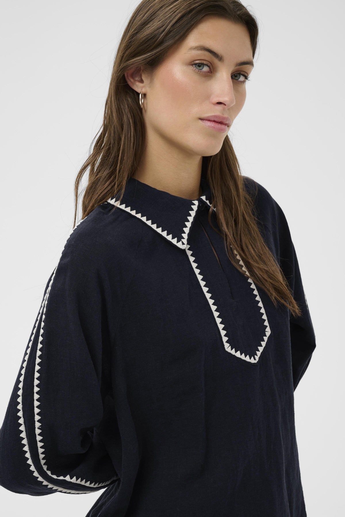 Part Two Aimy Navy Blouse