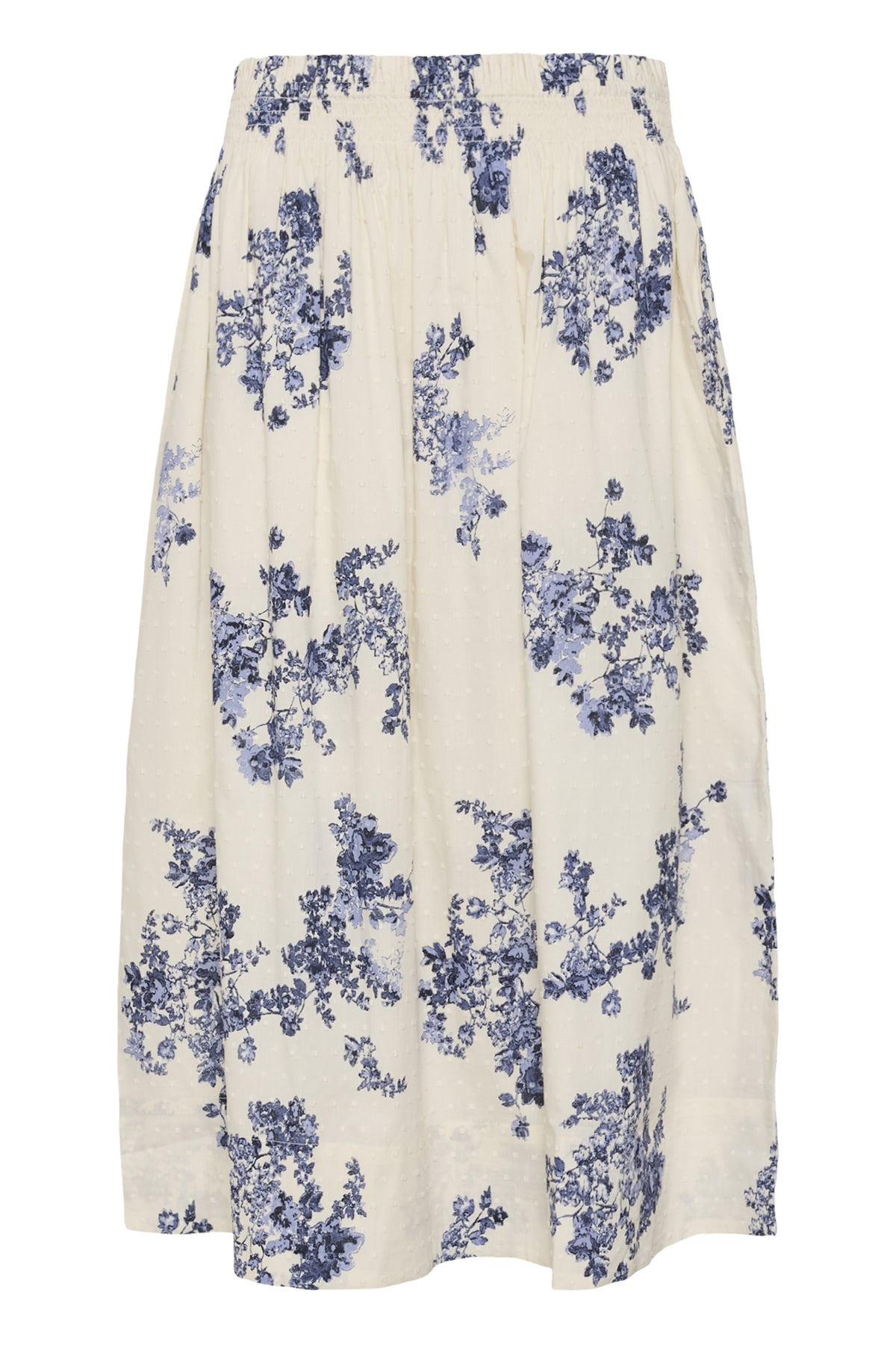 Part Two Amaia Blue Flower Skirt