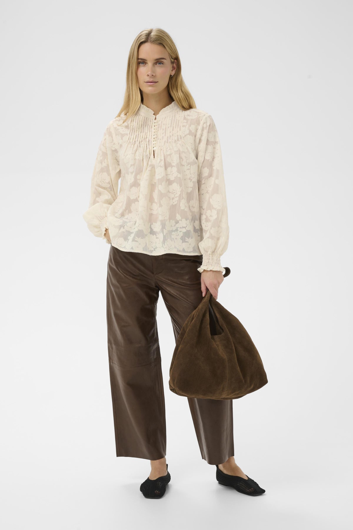 Part Two Zayan White Blouse