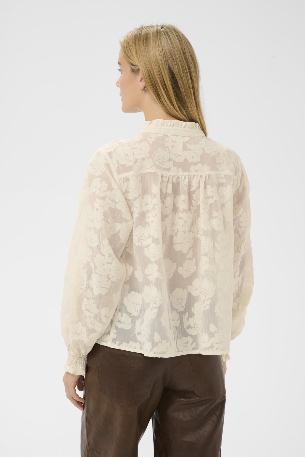 Part Two Zayan White Blouse