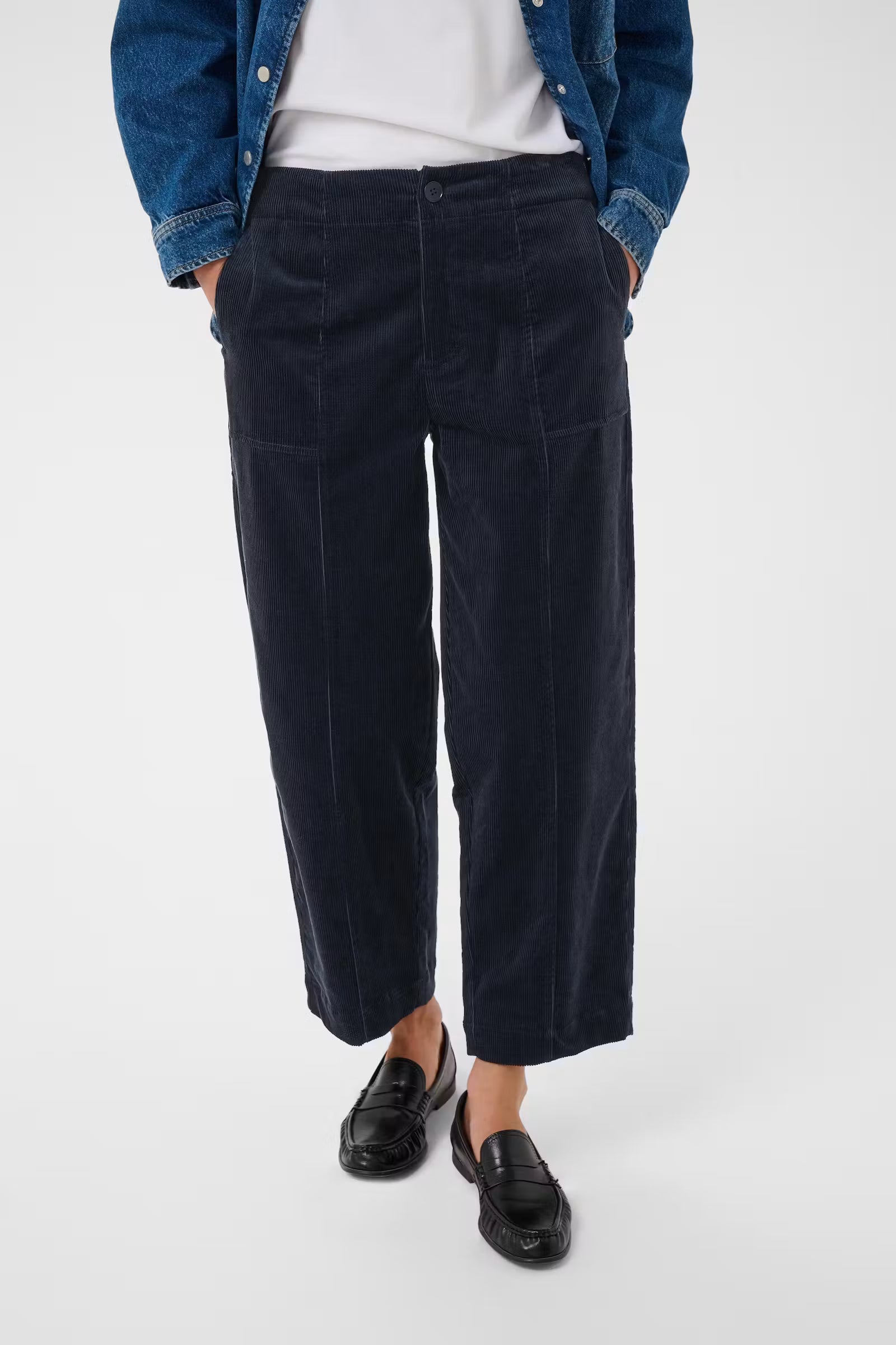 Part Two Netta Dark Navy Trousers
