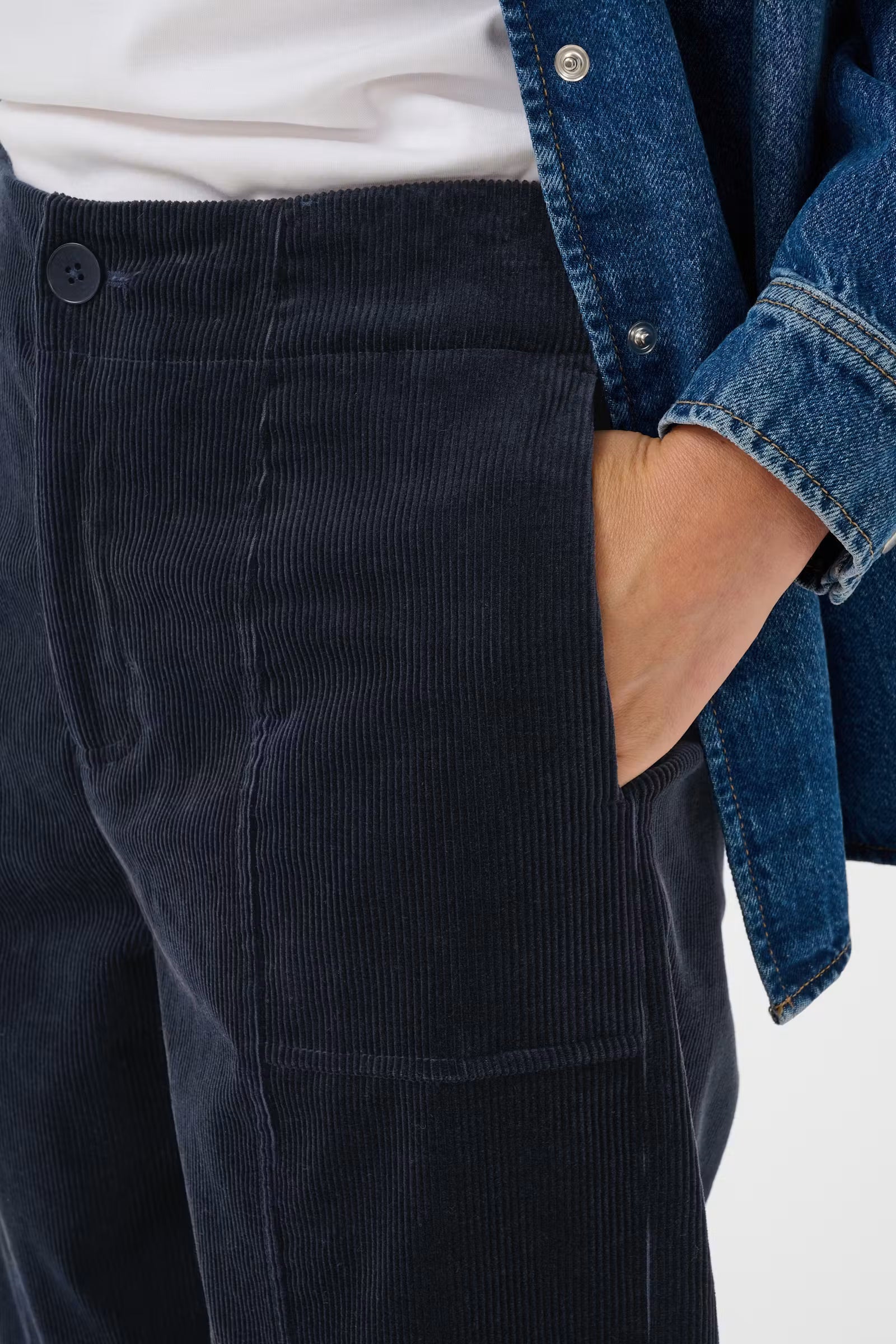 Part Two Netta Dark Navy Trousers