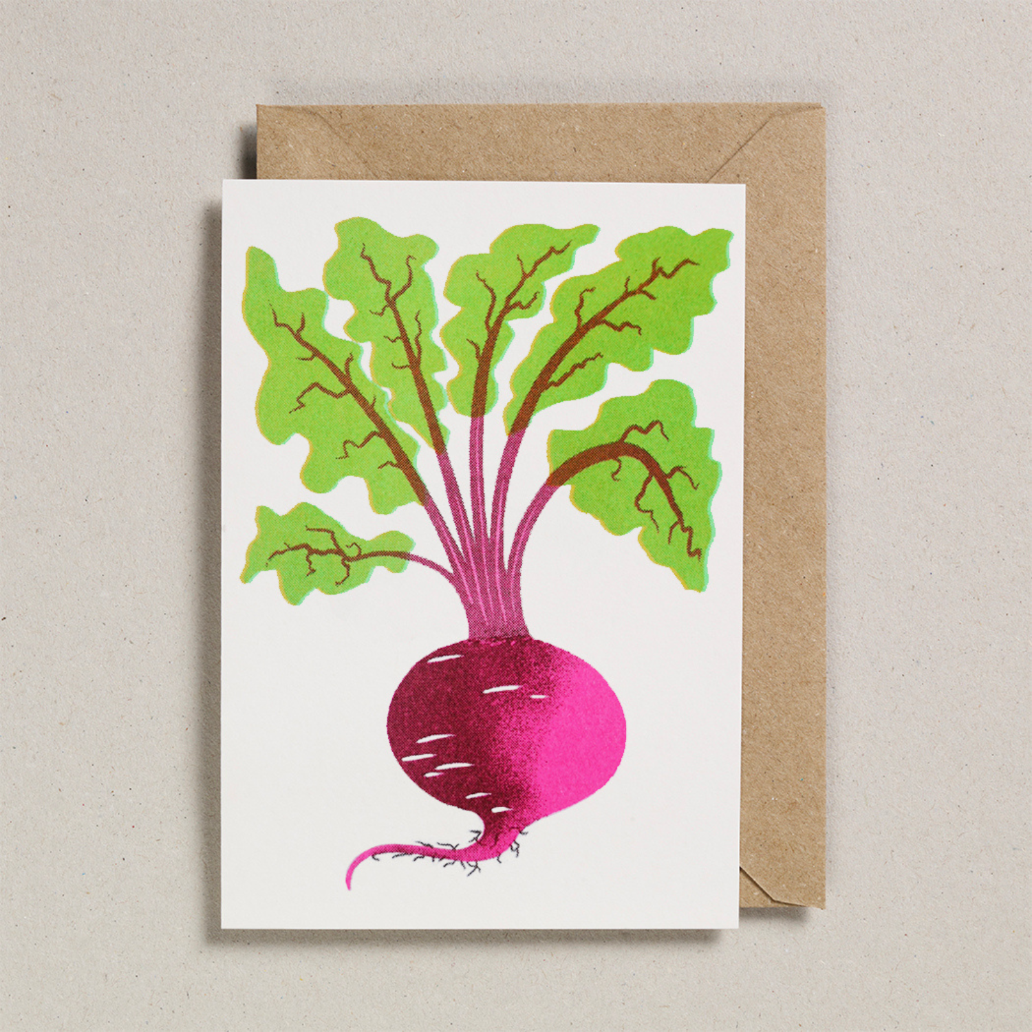 Petra Boase Beetroot Greetings Card