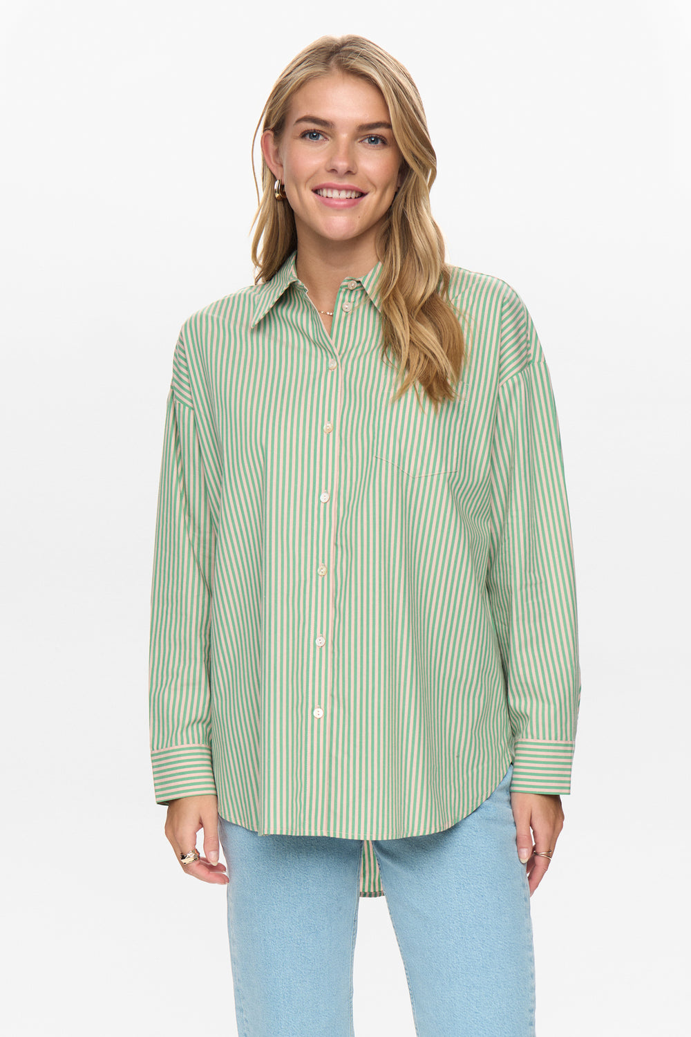 Numph Nuhailey Green Shirt