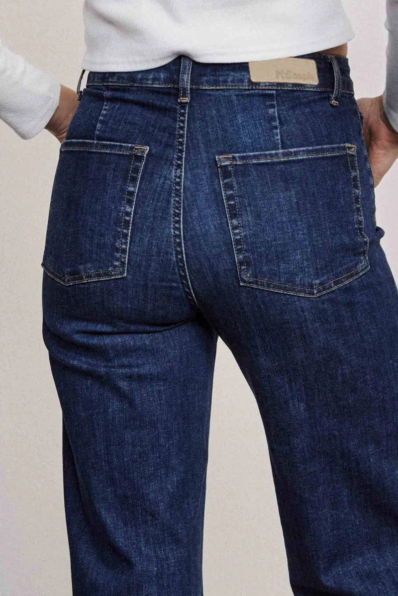 Numph Nuparis Dark Blue Long Jeans