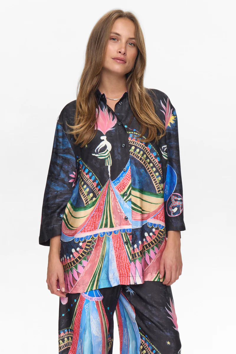 Numph Nustarla Obsidian Shirt