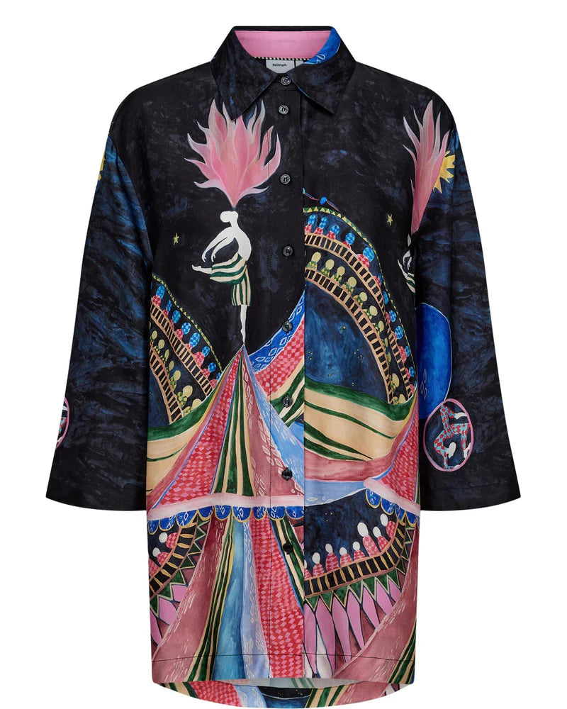 Numph Nustarla Obsidian Shirt