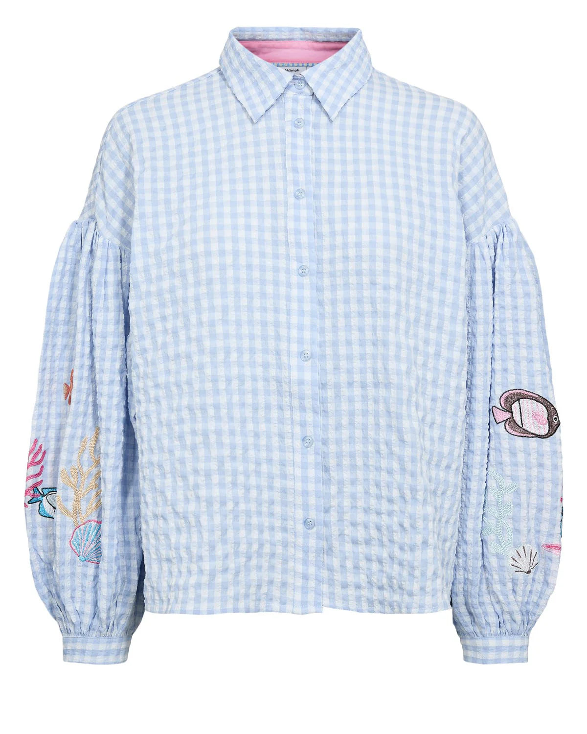 Numph Nusurfer Placid Blue Shirt