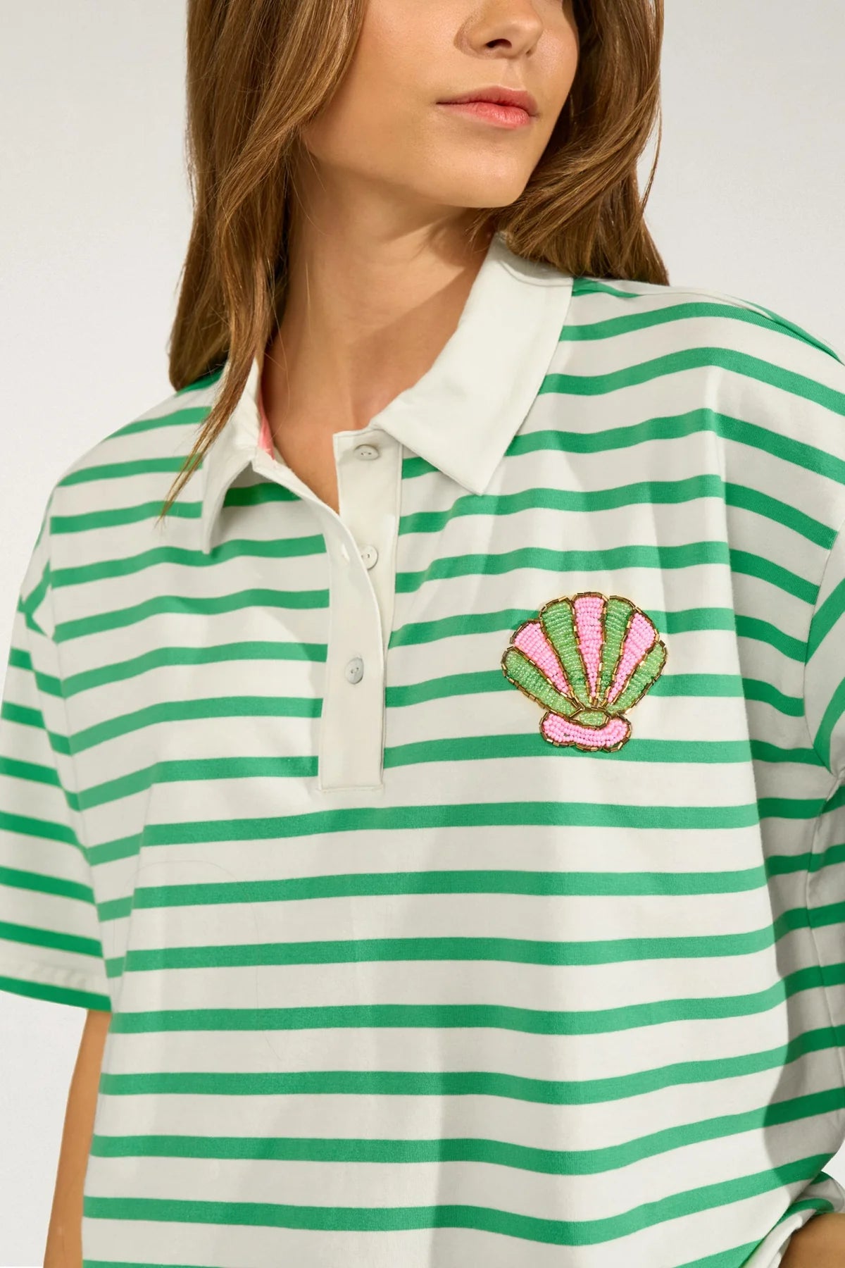 Numph Nuhydra Green Polo