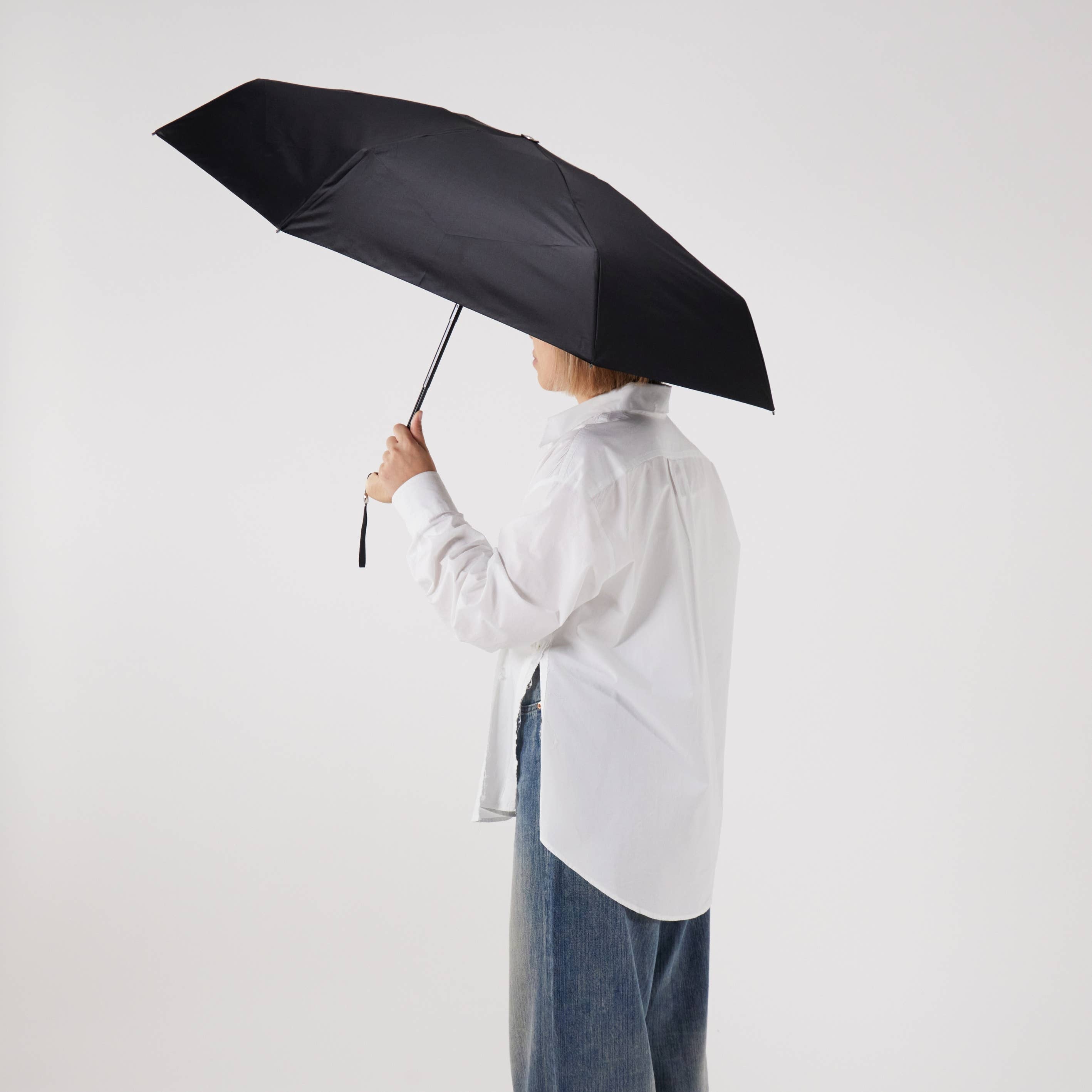 Original Duckhead Black Mini Pocket Umbrella
