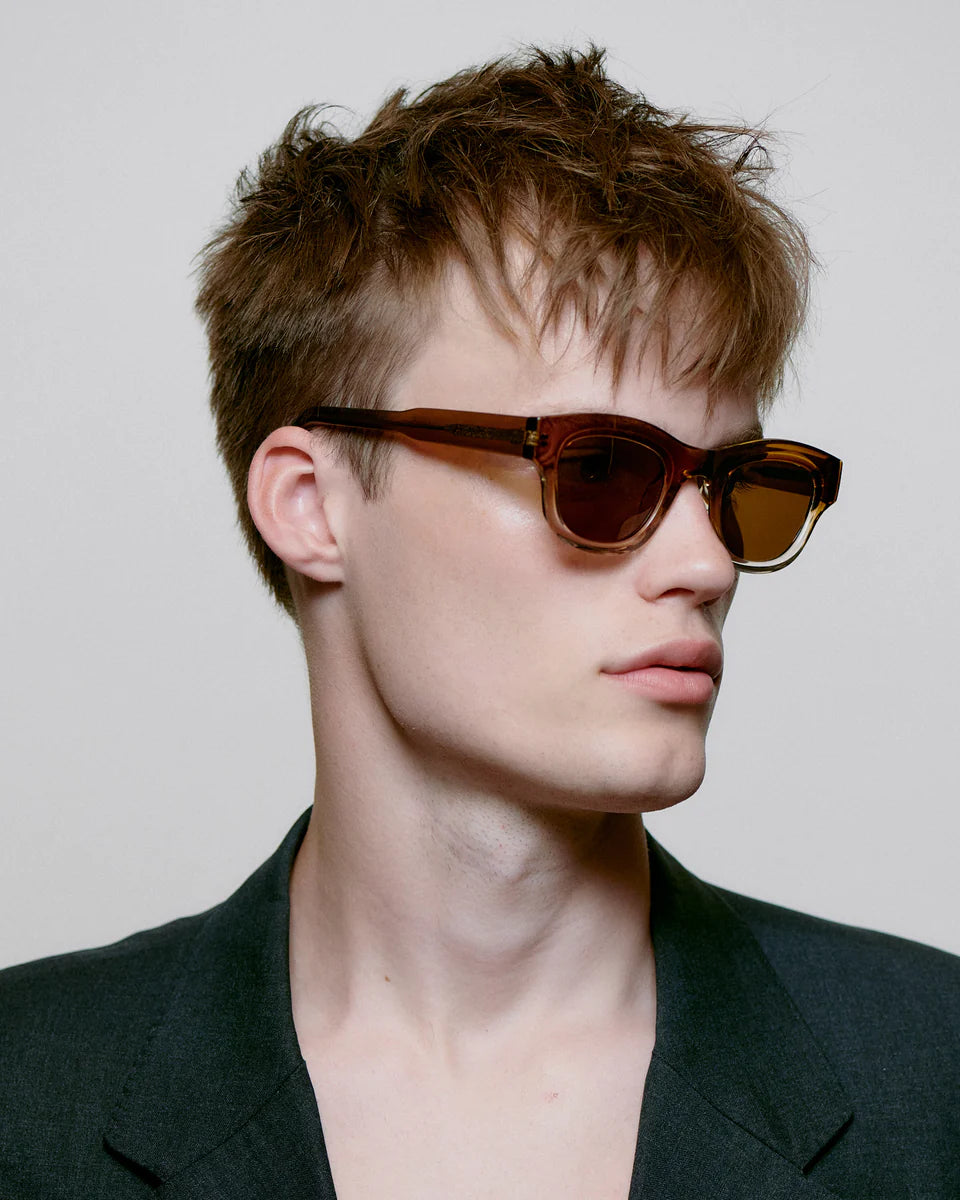 A.Kjaerbede Lilly Smoke Champagne Sunglasses