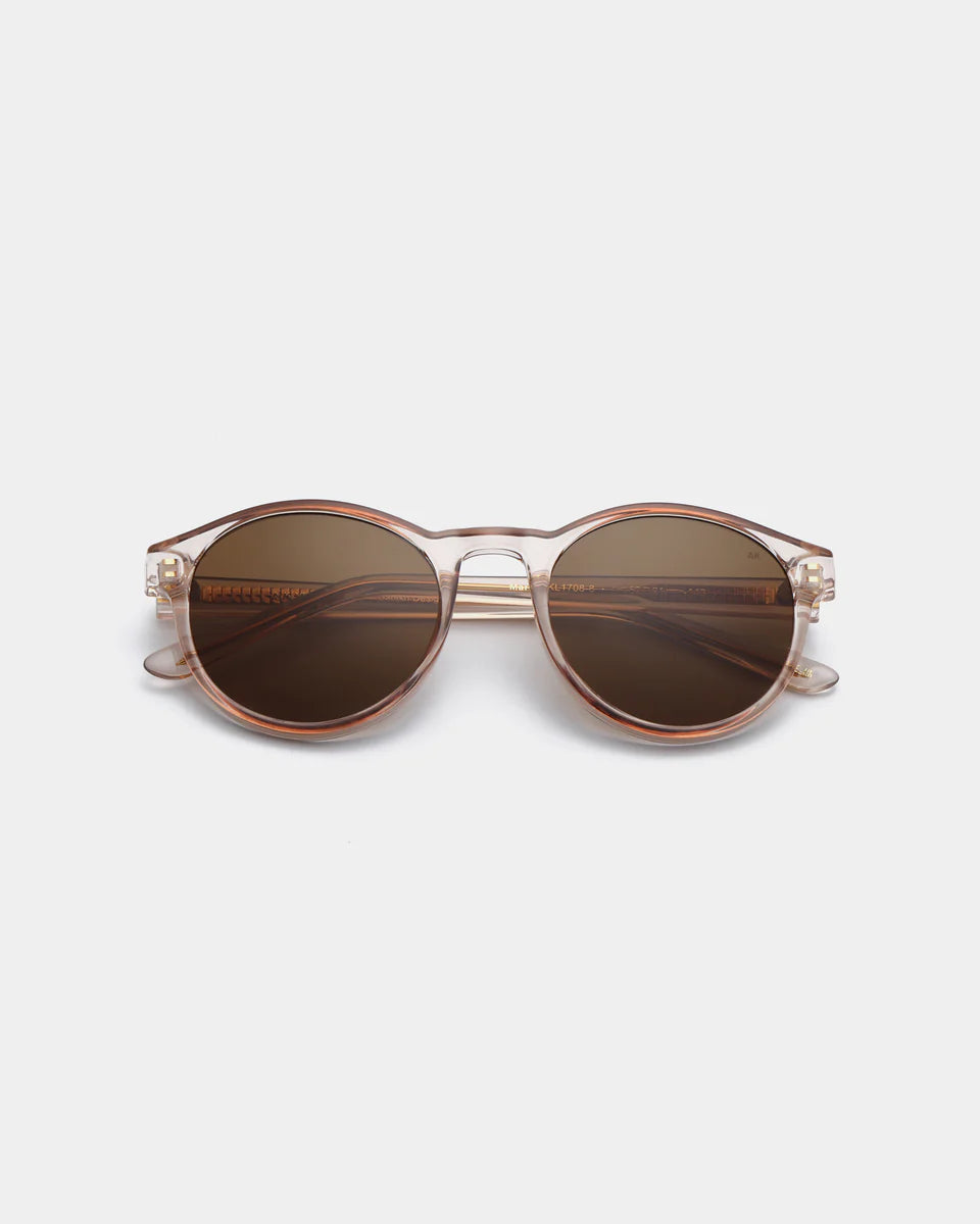 A.Kjaerbede Marvin Champagne Sunglasses