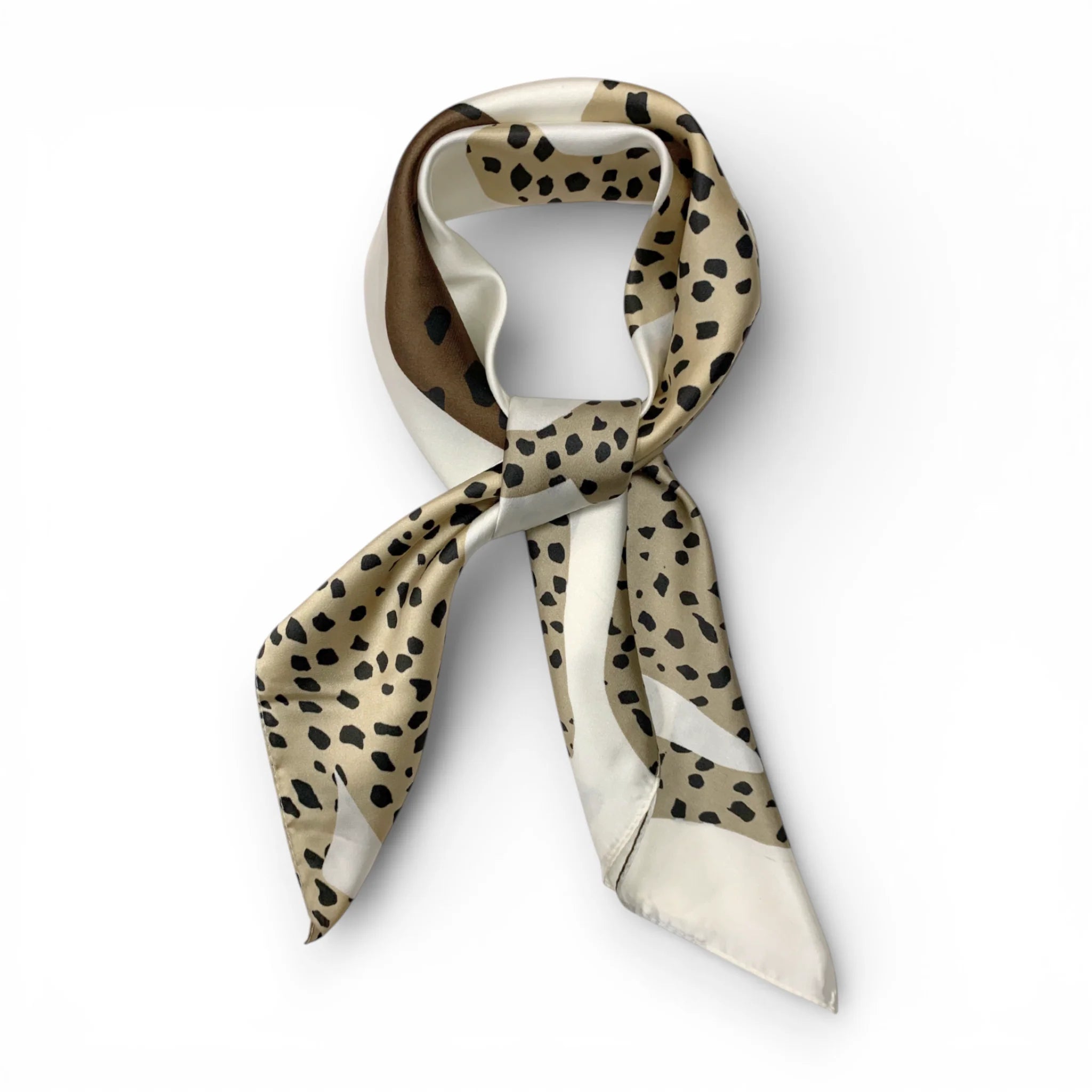 Precious Cheetah Square Silk Touch Scarf