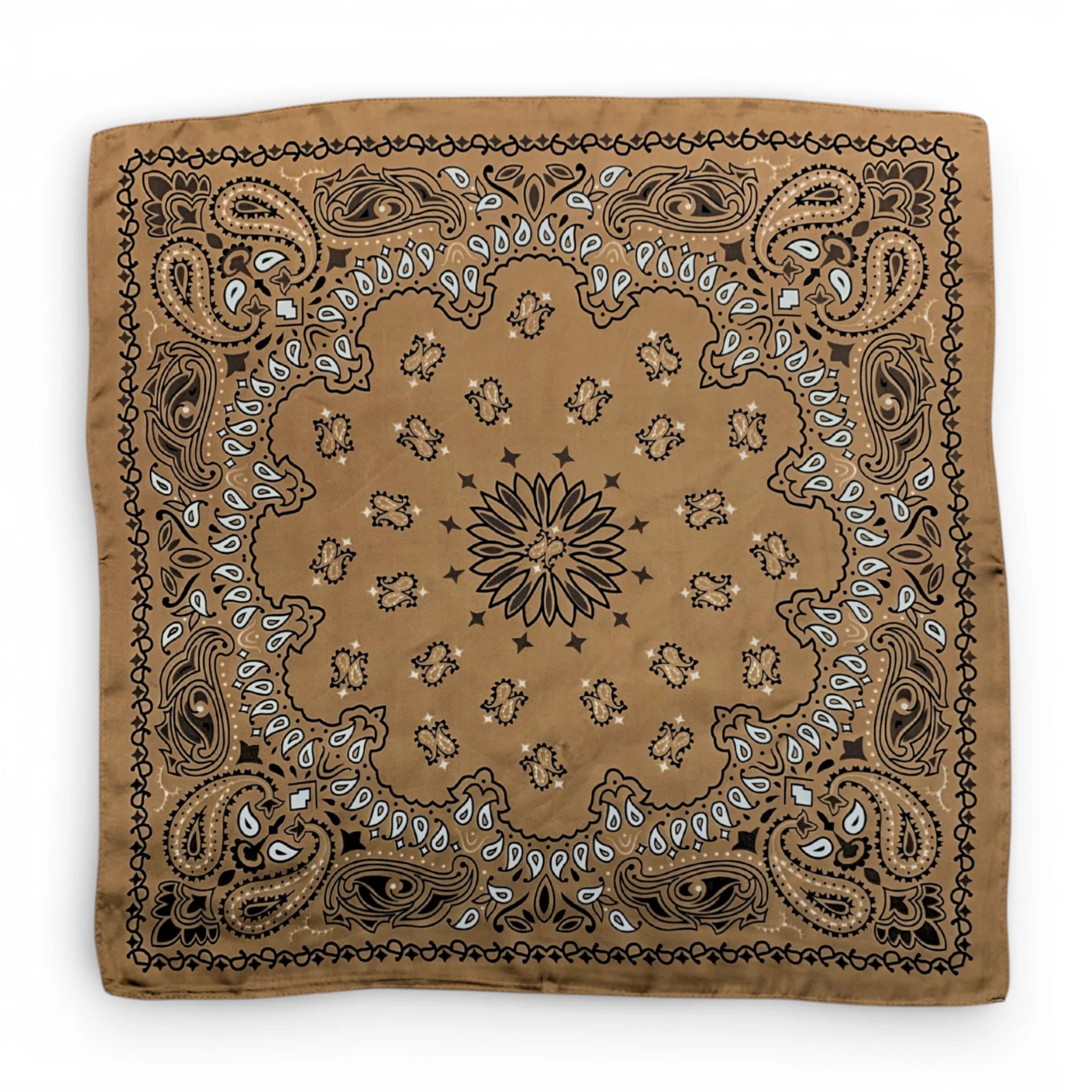 Precious Bandana Square Silk Touch Scarf