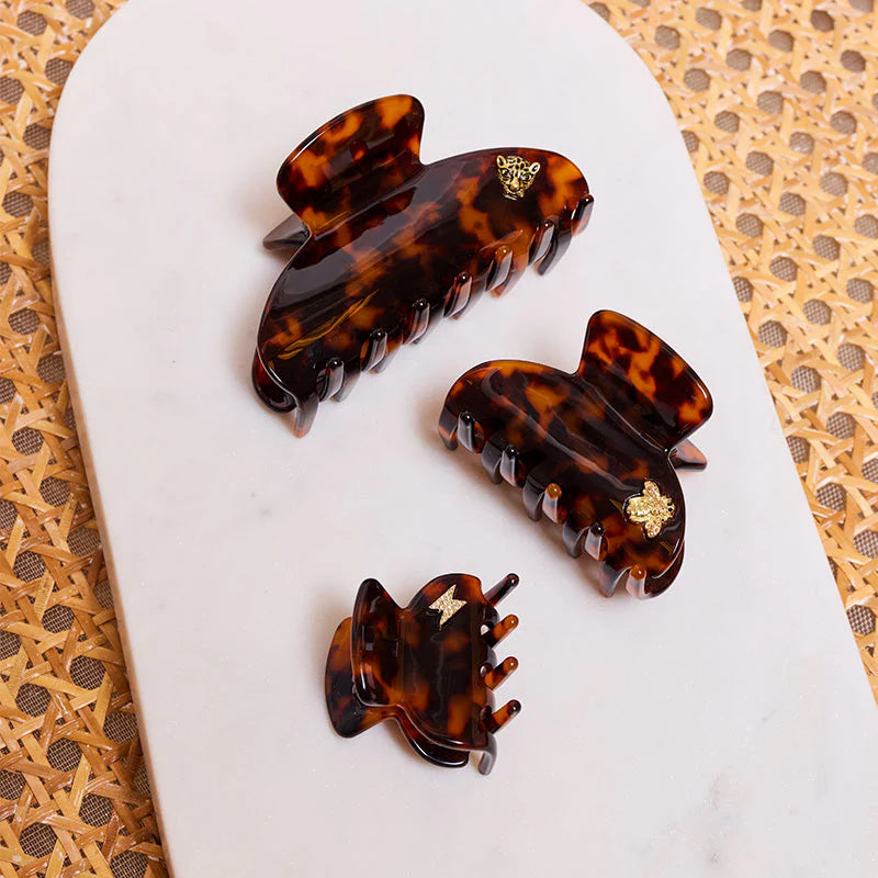 By Eloise Tortoise Bee Small Hair Claw