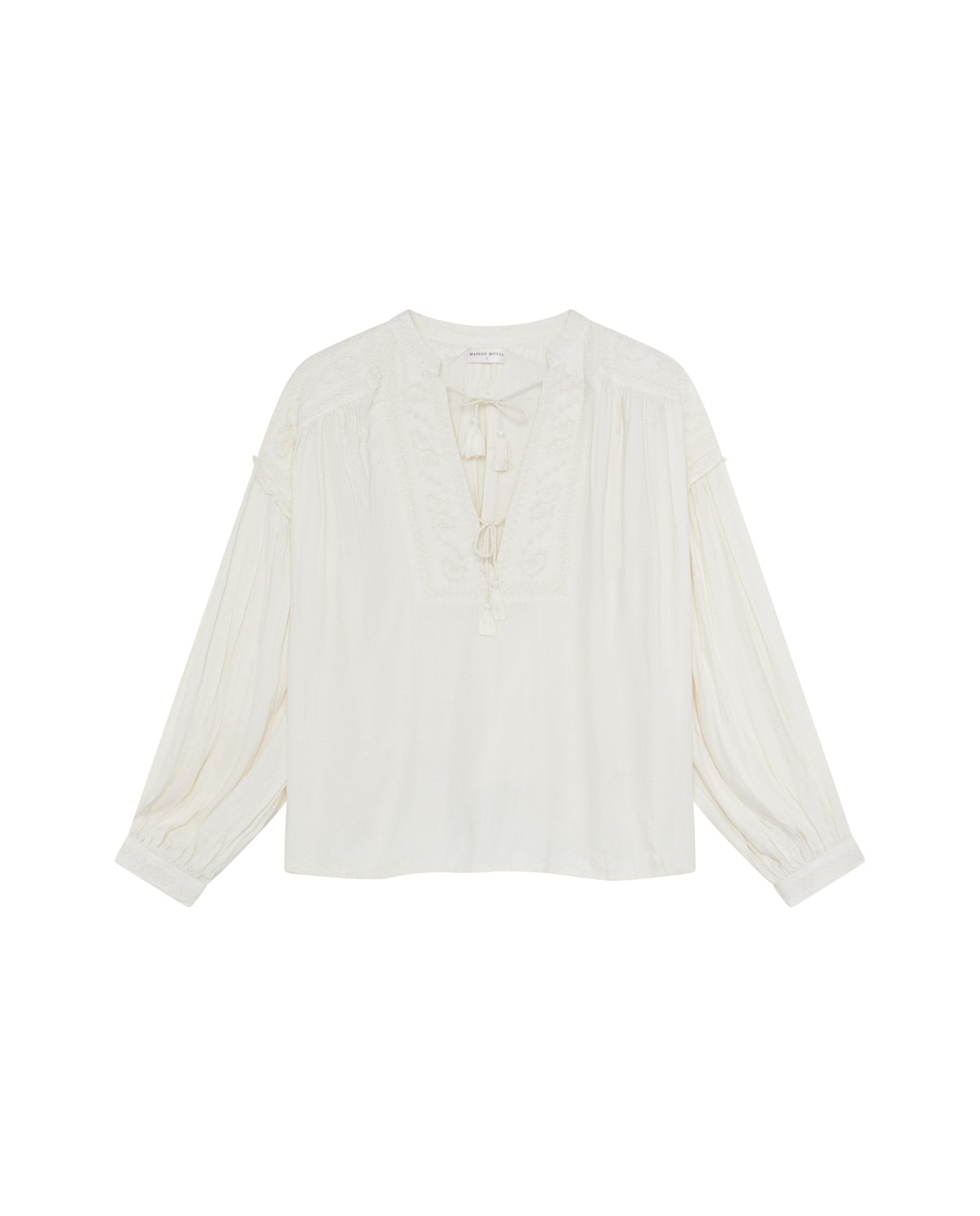 Maison Hotel Vega Soft Ecru Blouse