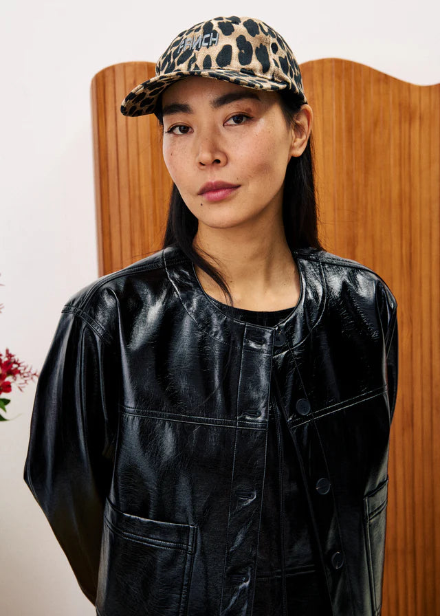 FRNCH Bizet Leopard Cap