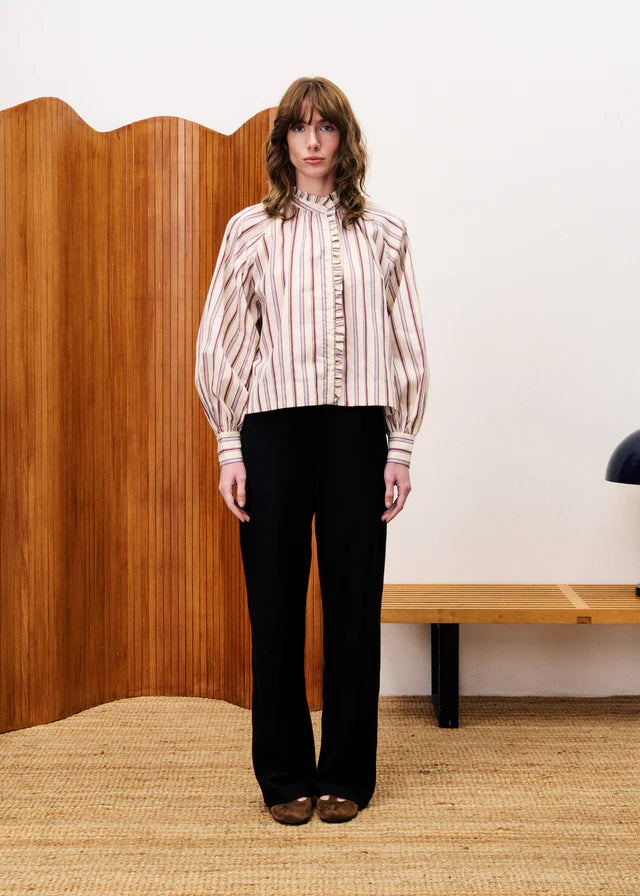 FRNCH Molly Cream Shirt