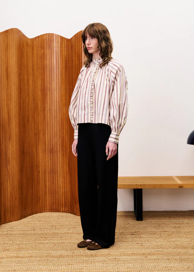 FRNCH Molly Cream Shirt