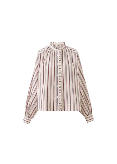 FRNCH Molly Cream Shirt