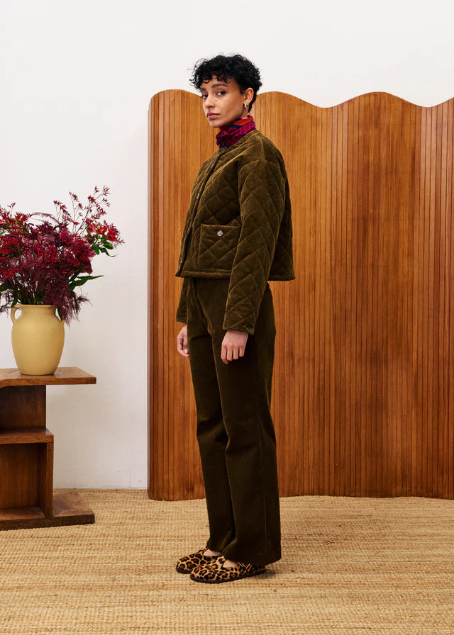 FRNCH Crocus Khaki Jacket