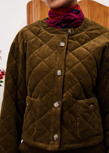 FRNCH Crocus Khaki Jacket