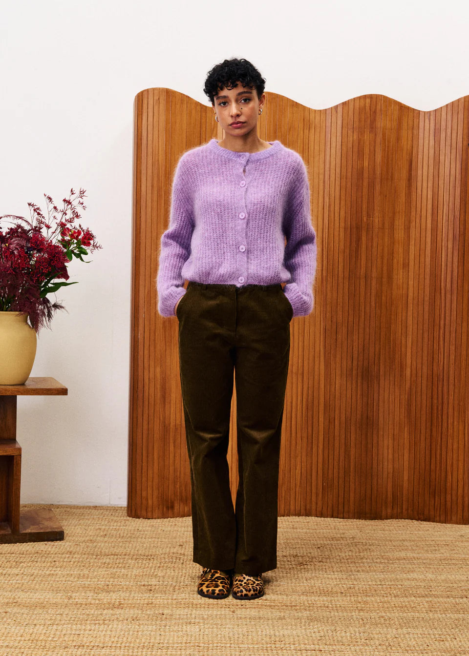 FRNCH Daffodil Khaki Pants