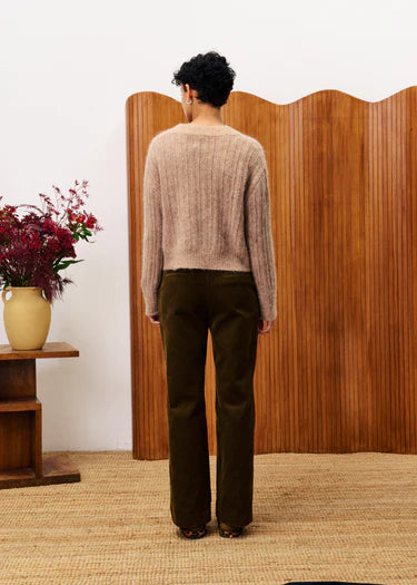 FRNCH Daffodil Khaki Pants