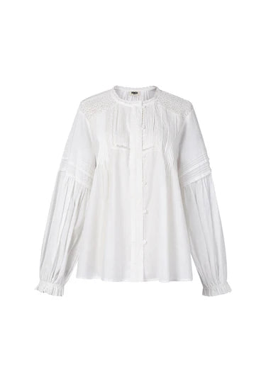 FRNCH Devi White Shirt
