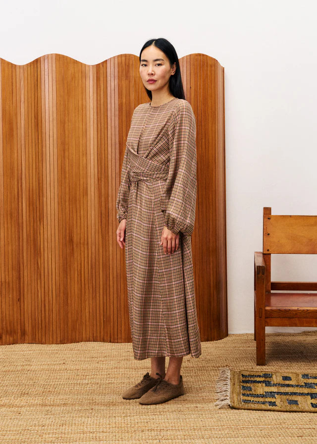 FRNCH Apollinaire Ochre Dress