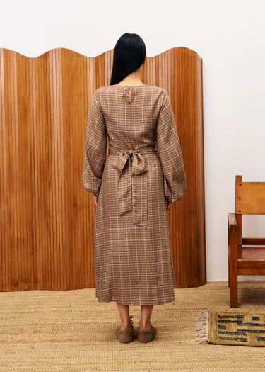 FRNCH Apollinaire Ochre Dress