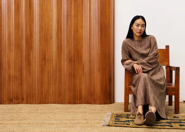 FRNCH Apollinaire Ochre Dress