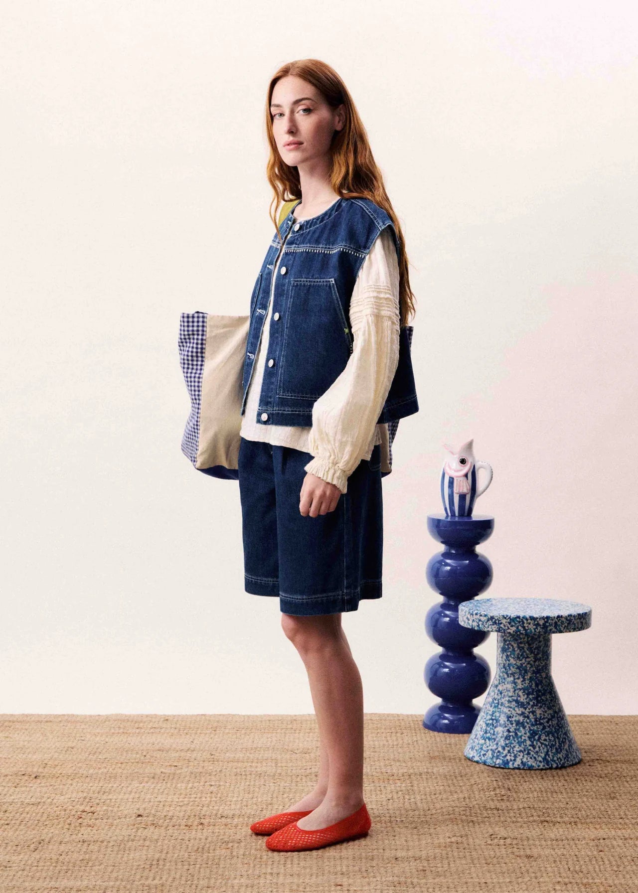 FRNCH Victory Denim Vest