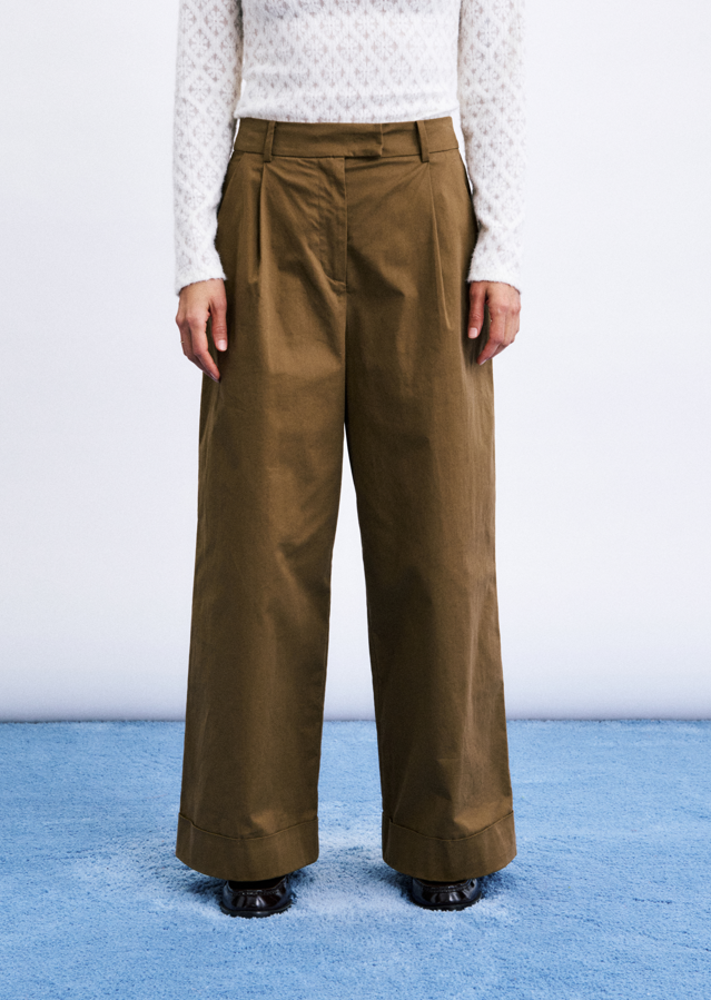 Frnch Norfolk Brown Trousers