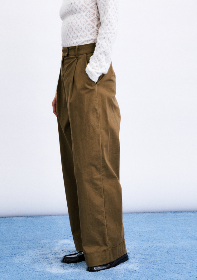 Frnch Norfolk Brown Trousers