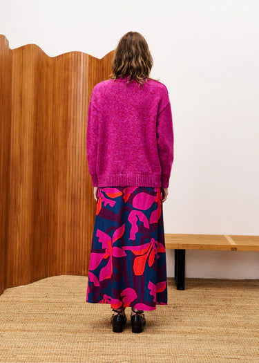 FRNCH Perrein Fuchsia Sweater