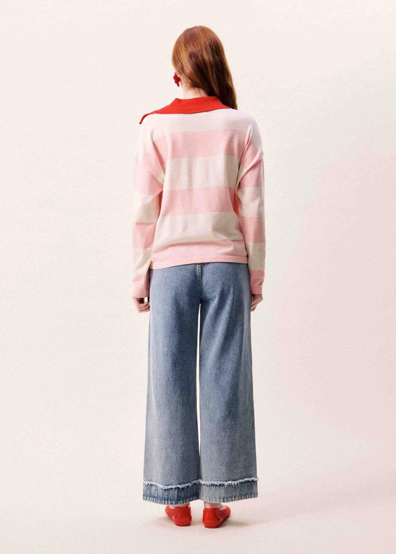 FRNCH Hydralis Rose Knit