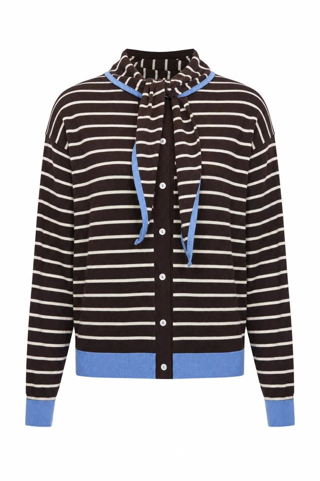 Frnch Kastro Brown Cardigan