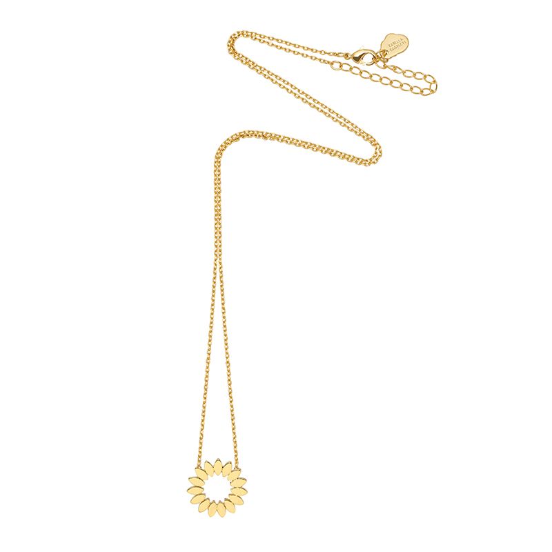 Estella Bartlett Modern Floral Necklace