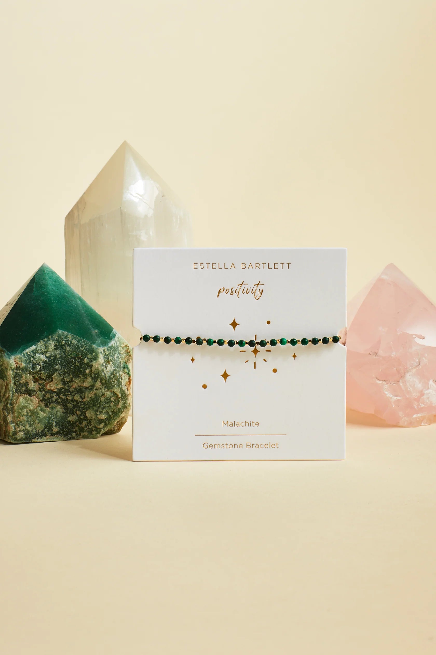 Estella Bartlett Green Malachite Amelia Bracelet