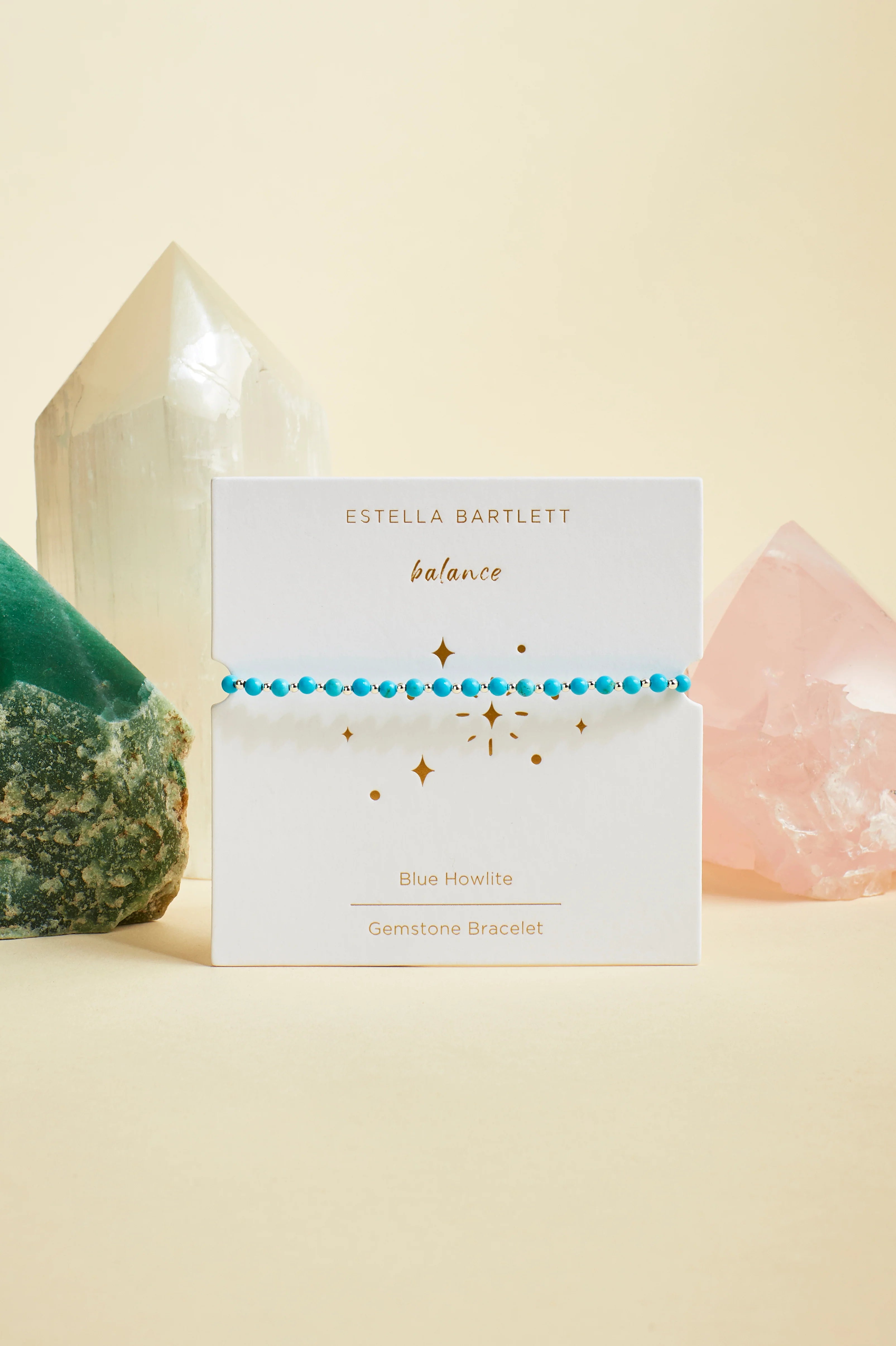 Estella Bartlett Balance Blue Howlite Amelia Bracelet